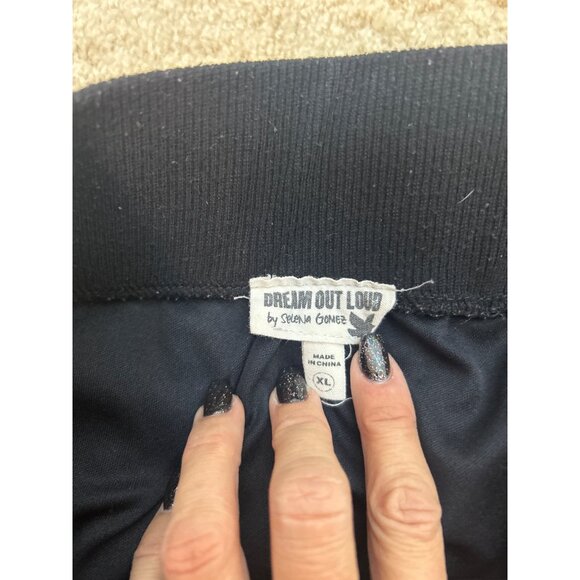 Plaid Red Black Lace Layered Miniskirt Grunge Goth Punk Elastic Waist Size XL - Picture 7 of 10